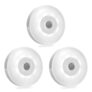 Utorch LED Round Wireless Night Light 3pcs – WHITE LIGHT