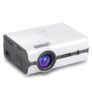 Alfawise A11 LCD 2000 Lumens Home Theater Mini Projector – WHITE EU PLUG ( WITHOUT OS )