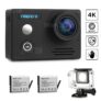 Caméra d&rsquo;action 4K siroflo FIREFLY 8 4k 2160P Action Camera – BLACK