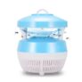 Anti moustique JB – 02 Mushroom UV Light Photocatalytic Mosquito Killer – LIGHT SKY BLUE