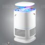 Anti moustique LED Electric Mosquito Killer Lamp Indoor Bug Zapper 220V – WHITE