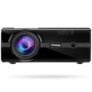 Alfawise A12 2000 Lumens Android 6.0 Smart Projector – BLACK EU&US PLUG(ANDROID OS)