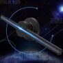 Utorch FY3D – Z2.1 LED Holographic Fan Projection Lamp – BLACK