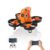 H801 720P 2.4GHz 4CH 6 Axis Gyro WiFi FPV Remote Control Quadcopter WiFi FPV – ORANGE STANDARD VERSION