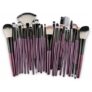 Professional Fiber Makeup Brushes Collection 25Pcs