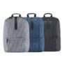 Xiaomi Stylish Plaid Water-resistant School Laptop Backpack