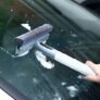 Window Glass Squeegee Water Spray Wiper Car Cleaning Brush – Blue Gray 2