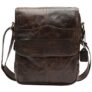 MVAPE Men Classic Leather Portable Crossbody Bag
