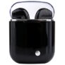 i7s TWS Smart Wireless Bluetooth Earphone with Charger Box – BLACK