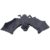Rubber Simulation Bat Trick Toy – BLACK 18 X 7CM