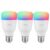 YEELIGHT Smart Light Bulbs 10W RGB E27 3pcs – WHITE 3PCS