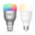 Yeelight LED Smart Bulb Dual-color Temperature / RGBW Lamp 2PCS – MULTI