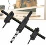 Adjustable Hole Saw Circle Cutter Drill Bit – BLACK
