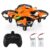 helifar H803 Mini Drone With Infrared Collision Avoidance – ORANGE
