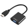 Gocomma 1080P HDMI Male to VGA Female Video Converter Adapter – Black