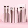U802 – B – XM Exquisite High-end Makeup Brush from Xiaomi youpin 8pcs – LIPSTICK PINK