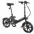 FIIDO D3 Mini Aluminum Alloy Smart Folding Electric Bike – Black EU Plug + 7.8Ah battey
