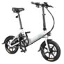 FIIDO D3 Mini Aluminum Alloy Smart Folding Electric Bike – WHITE EU PLUG