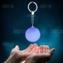Utorch Portable 3D Moon Shape Keychain Night Light – WHITE RGB LIGHT