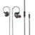 Alfawise V10 HiFi In-ear Stereo 8 Drives Hybrid Headphones – BLACK HEADPHONE