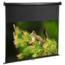 Excelvan 100 inch Diagonal 16:9 Ratio Projector Screen – BLACK