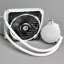 ID COOLING 120 Water-cooled Fan POLARFLOW 120i – W / B CPU Radiator – WHITE