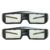 Exquizon G06 – BT 120Hz Active Shutter 3D Glasses 1 Pair – BLACK