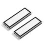 Gocomma Replacement Filter Screen for XIAOMI Mi Robot Vacuum Cleaner Spare Parts HEPA 2pcs – WHITE