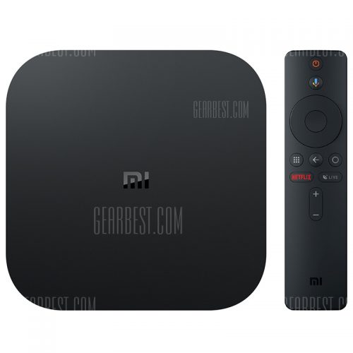 Xiaomi Mi Box S with 4K HDR Android TV Streaming Media Player and Google Assistant Remote