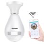 Ampoule avec caméra dissimulée Alfawise JD – T8610 – Q2 Wireless WiFi IP Camera Bulb Cam – WHITE