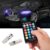 Gocomma T10 Remote Control Decorative RGB LED Light for Cars 2PCS – SILVER