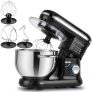 ALBOHES SM – 1301Z Professional Kitchen Machine / Powerful Stand Mixer – Black EU Plug