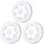 Utorch 6 LEDs Motion Sensor Night Light – WHITE 3PCS WHITE LIGHT