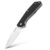 Gocomma Quick Open Folding Knife – BLACK