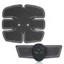 Gocomma EMS – WM02 Muscle Stimulator Smart Wireless Fitness Abdominal Training Device Electric Weight Loss Stickers 3pcs – BLACK 3PCS 3