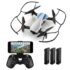 helifar H1 720P WiFi FPV Altitude Hold Foldable RC Quadcopter – 1 battery