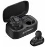 Alfawise A7 TWS Wireless Mini Earbuds Bluetooth Stereo Bilateral Earphones with Portable Charging Dock – BLACK