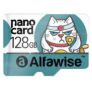 Alfawise Carte Micro SD à Haute Capacité à Haute Vitesse 64Go – MULTI BLEU VERDâTRE 128 GO