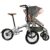 Alfawise Recreational Parent-child Folding Bicycle – ORANGE PINK