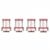 Uwell Crown IV Replacement UN2 Mesh Coil with 0.23 ohm 4pcs
