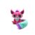 Interaction Pet Toy Touch ReactionTail Fox – PINK