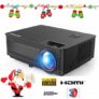 Excelvan M5 1080P Full HD Projector – BLACK EU PLUG