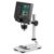 Gocomma G600 1 – 600X 3.6MP 4.3 inch HD LCD Microscope with Aluminum Alloy Bracket – SILVER
