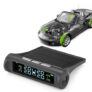 Gocomma Car Tire Tyre Wheel Pressure Gauge Wireless Solar External Tester