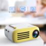 Excelvan YG200 projector – YELLOW EU PLUG