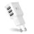 gocomma Universal 2A 3 USB Ports Multifunctional Travel Charger Adapter – WHITE EU PLUG