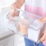 Transparent Cotton Pad Storage Box – Transparent 1pc