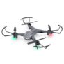 TIANQU VISUO XS816 Optical Flow Positioning Dual Cameras RC Drone – RTF – Black 1 Battery