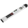 Gocomma 0~225 Degree Protractor Spirit Level Digital Angle Meter – WHITE