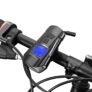 Gocomma 3-in-1 Smart USB Charging Bike Computer Cycling Headlights Speaker Lamp – BLACK WITH BIKE COMPUTER